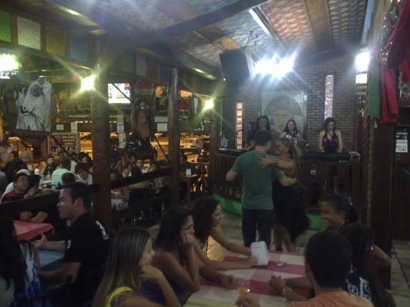 Bar-restaurante Cariri, na orla de Aracaju - SE